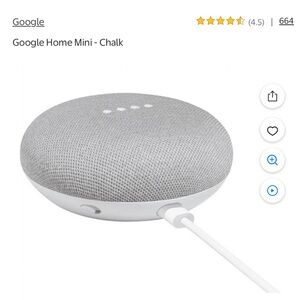 Google Home Mini - Chalk
